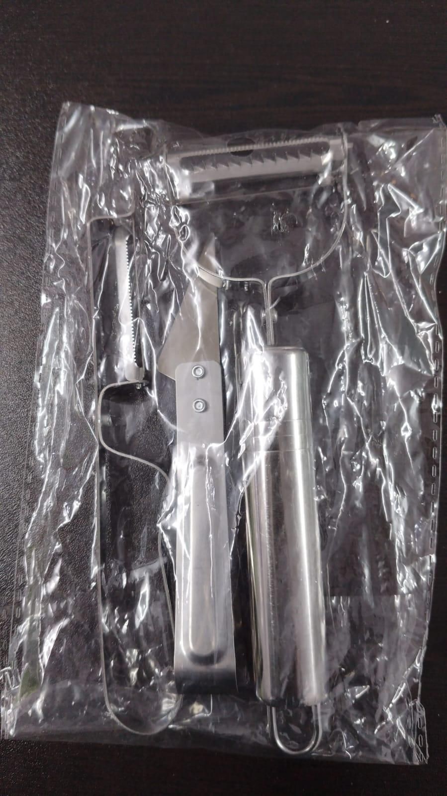 3 in 1 Vegetable - Fruit Peeler Set of 3pc